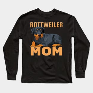 Rottweiler Mom Long Sleeve T-Shirt